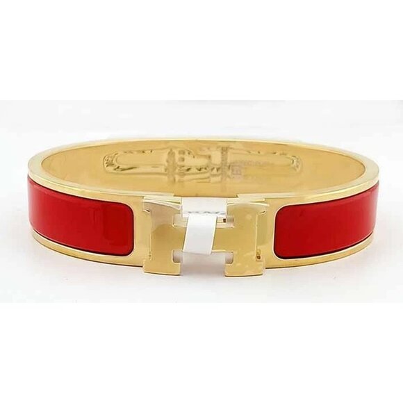 Hermes 18k Gold Plated Hardwer With A Swivel Sellier - Picture 1 of 5